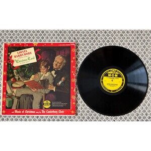 A Christmas Carol, narrated by actor Lionel Barrymore.